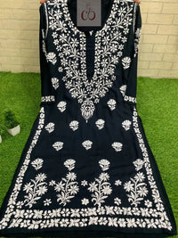 Modal Heavy Daman Kurtis - Chikankari official