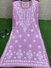 Modal Heavy Daman Kurtis - Chikankari official