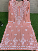 Modal Heavy Daman Kurtis - Chikankari official