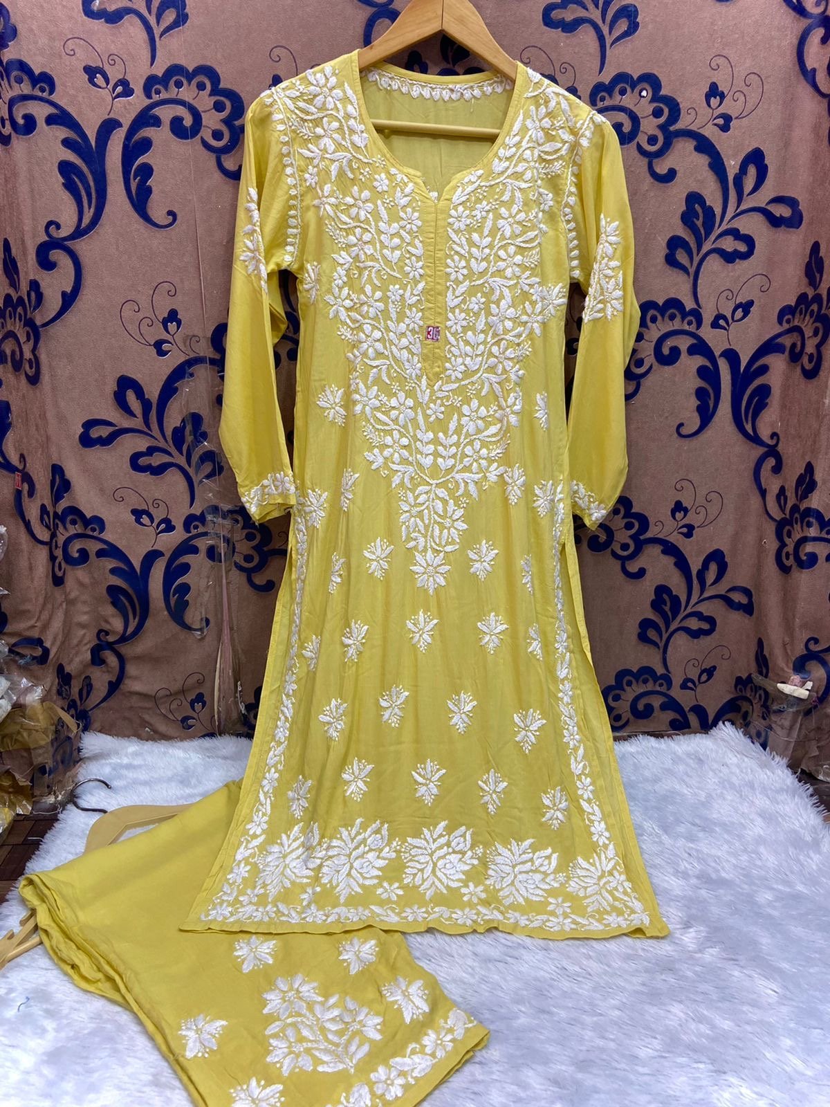 Modal Heavy work Combo - Chikankari official