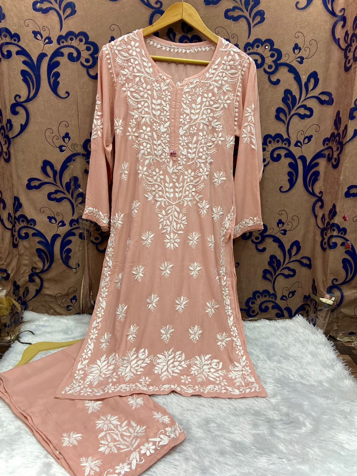 Modal Heavy work Combo - Chikankari official