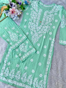 Modal Heavy work Combo - Chikankari official