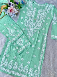 Modal Heavy work Combo - Chikankari official