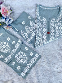 Modal Heavy work Combo - Chikankari official