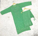 Modal Kurta & Plazzo Tone Worked embroidered - Chikankari official