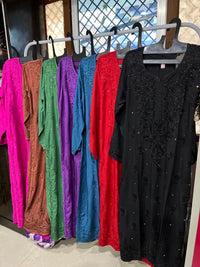 Modal Muqaish Versatile Kurta - Chikankari official