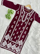 Modal new concept Chikankari - Chikankari official