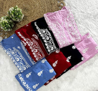 Modal Plazzo Combo Feel the comfort Edition - Chikankari official