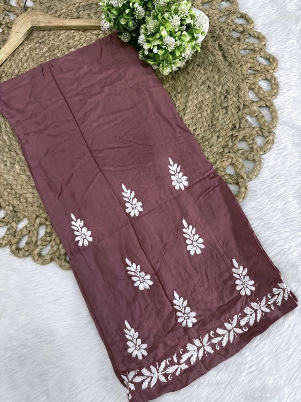 Modal Plazzo Combo Feel the comfort Edition - Chikankari official