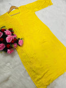 Modal Sikh Embroidery kurtas - Chikankari official