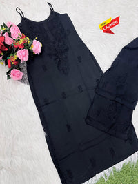 Modal Strappy Premium Combo Namrata Special - Chikankari official