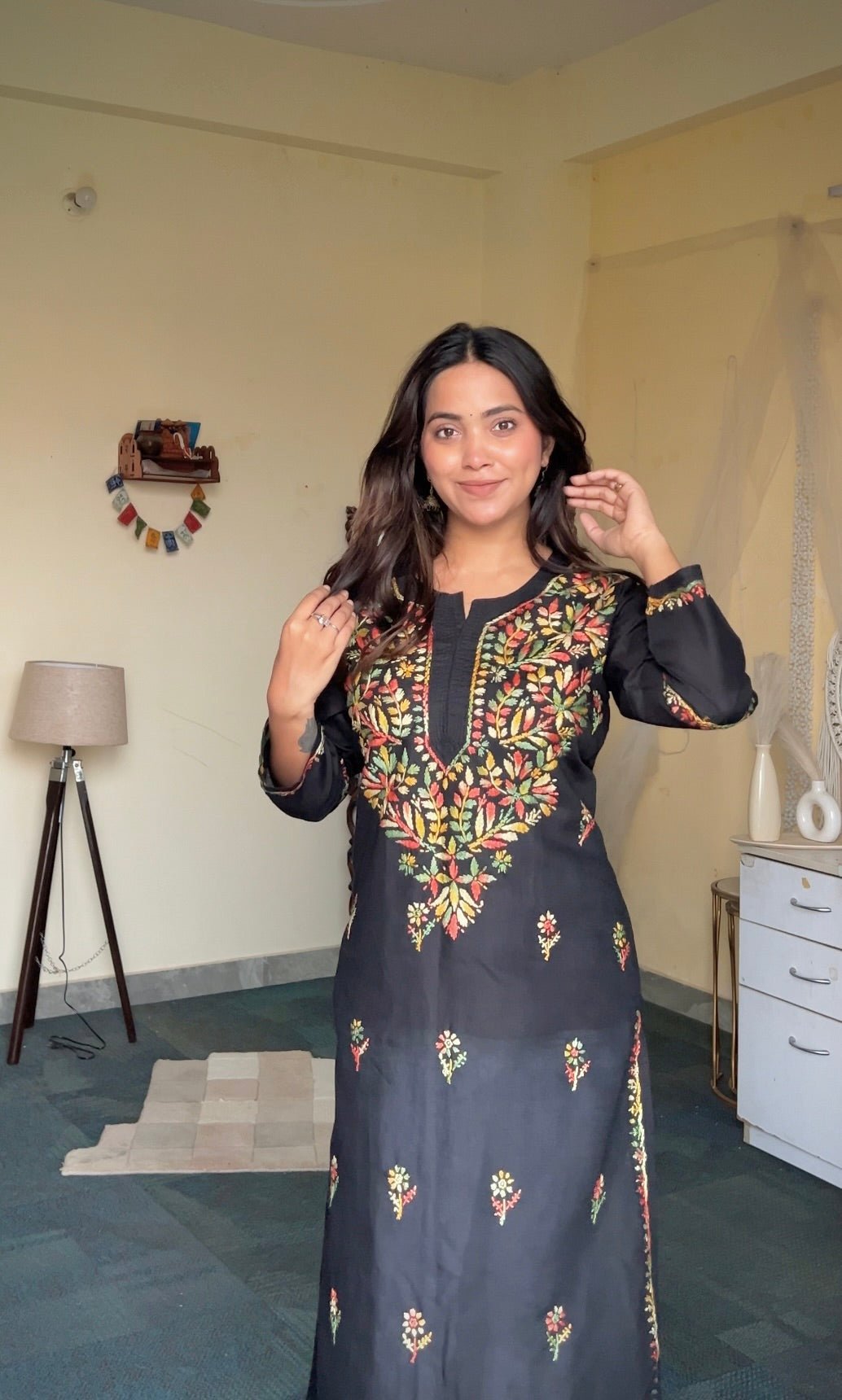 Most Viral Chikankari kurti ( Must Have ) Plus sizes Special - ft Bharti - Chikankari official