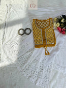 Most Viral Short Mirror Gown - Chikankari official