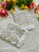 MughleKhaas Viscose Suit - Chikankari official