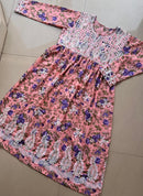 Mul Aari Work Gown - Chikankari official