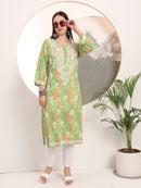 Mul Handwork Kurtis - Chikankari official