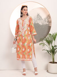 Mul Handwork Kurtis - Chikankari official