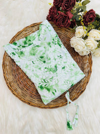 Mul mul Kaftaan flower print - Chikankari official
