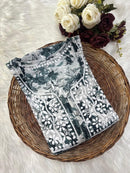 Mul Mul leaves embroidery - Chikankari official