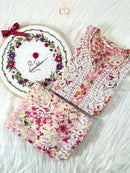 Mul Mul plazzo Printed Combo - Chikankari official