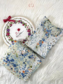 Mul Mul plazzo Printed Combo - Chikankari official