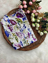 Mul mul Print 3d worked - Chikankari official
