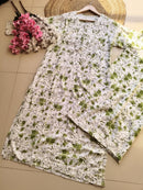 Mul Mul Soft Lightweight Print Combo - Chikankari official