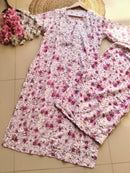 Mul Mul Soft Lightweight Print Combo - Chikankari official