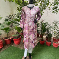Mul Mul Soft Printed Kurtas - Chikankari official