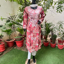 Mul Mul Soft Printed Kurtas - Chikankari official