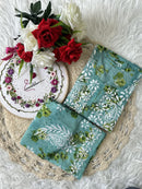 Mul Plazzo Set flower Combo - Chikankari official