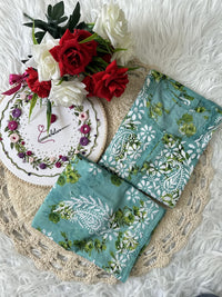 Mul Plazzo Set flower Combo - Chikankari official