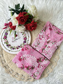 Mul Plazzo Set flower Combo - Chikankari official