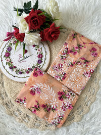 Mul Plazzo Set flower Combo - Chikankari official