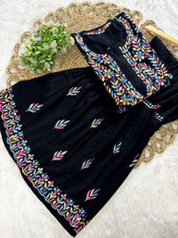 Multi Thread Gharara Set - Chikankari official