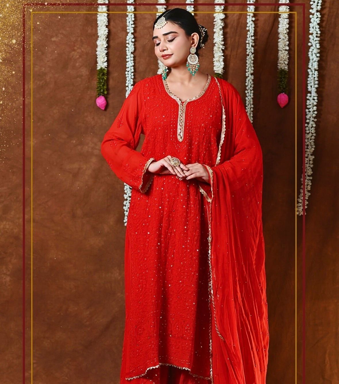 Muqaish Viscose Jall Premium Jannat Edition - Chikankari official