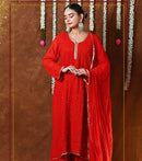 Muqaish Viscose Jall Premium Jannat Edition - Chikankari official