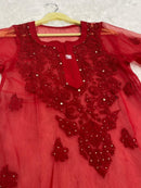 Muqaish work Chikankari Essential Kurtis with matching inner - Chikankari official