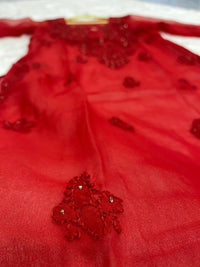 Muqaish work Chikankari Essential Kurtis with matching inner - Chikankari official