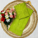 Muqaish work Rayon Co ord - Chikankari official
