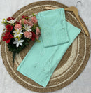Muqaish work Rayon Co ord - Chikankari official