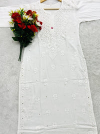 Muqaish Work Special Rayon Combo - Chikankari official