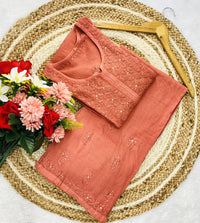 Muqaish Work Special Rayon Combo - Chikankari official