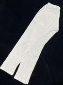 Muqaish work Straight Fit Free size Pant - Chikankari official
