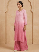 Muslin Co-ord Premium Chikankari Set - Chikankari official