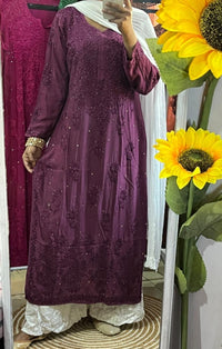Muslin Muqaish Fine Handcrafted - Chikankari official