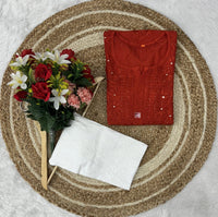 Muslin Muqaish Ghass Patti - Chikankari official