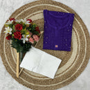 Muslin Muqaish Ghass Patti - Chikankari official