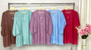 Muslin Short Comfort Top - Chikankari official