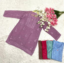 Muslin Short Comfort Top - Chikankari official